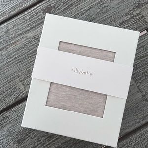 Solly Baby wrap in flax | with original box and packaging